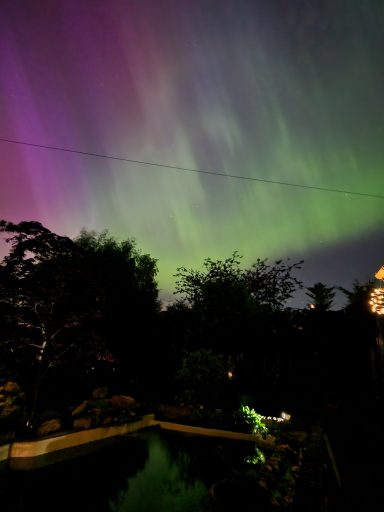 Aurora Borealis taken from your balcony